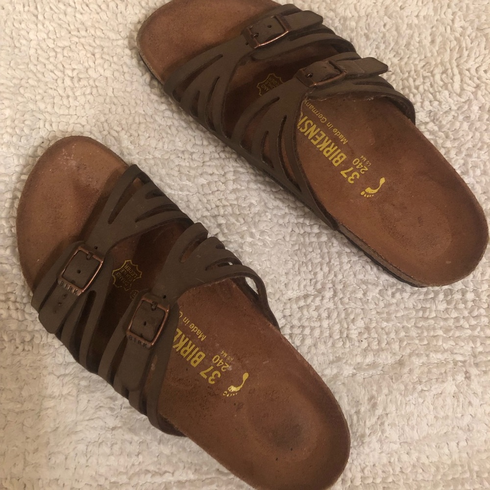Birkenstock Brown Sandals, Size 6.5